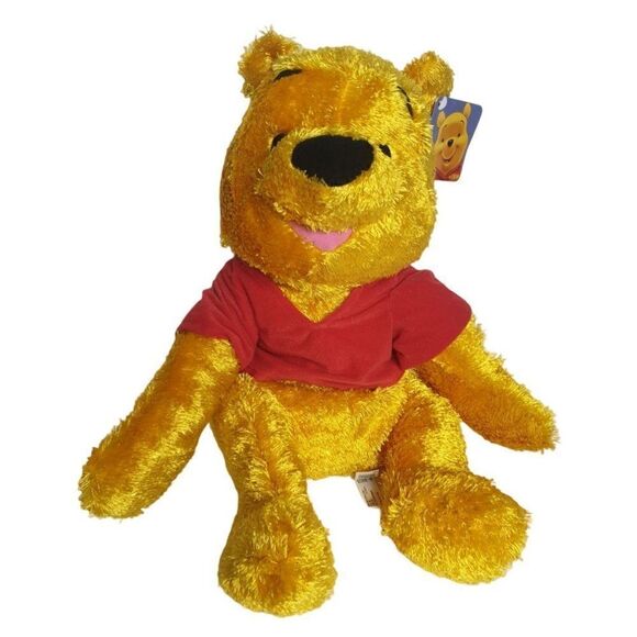 Disney Vintage Winnie the Poo Stuffed Plush Bear 2002 Vtg 20" Bear NWT - Picture 1 of 6